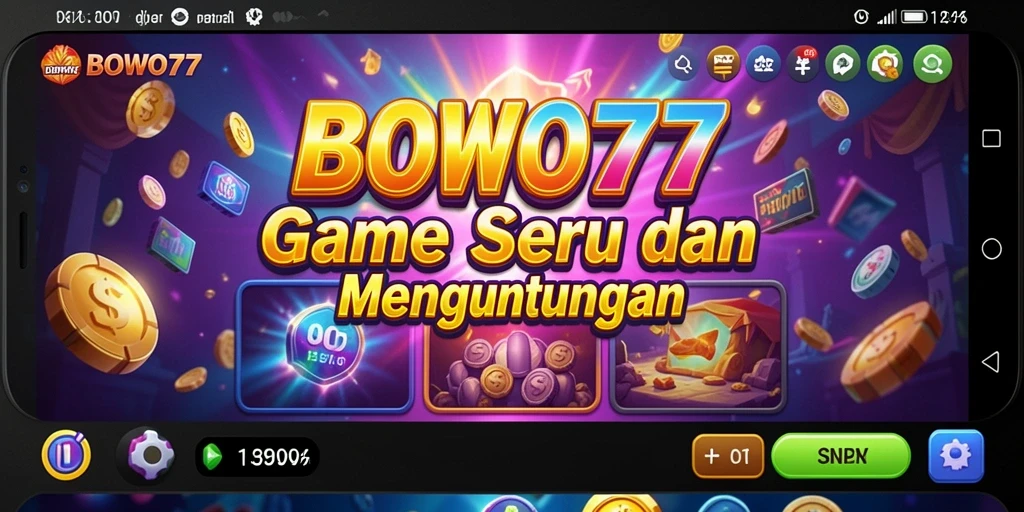 Gameplay BOWO77 menghadirkan keseruan slot yang mengasyikkan.