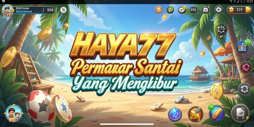 Tangkapan layar menunjukkan gameplay santai HAYA777 yang menghibur.
