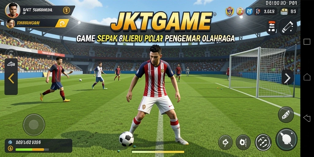 Tampilan gameplay JKTGAME yang mengesankan di lapangan.