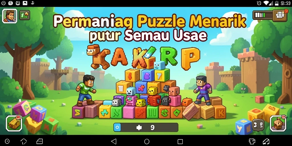 Tampilan gameplay KAKRP yang seru dan memikat.