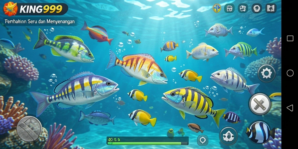 Tampilan gameplay KING999 yang menarik dan penuh tantangan.