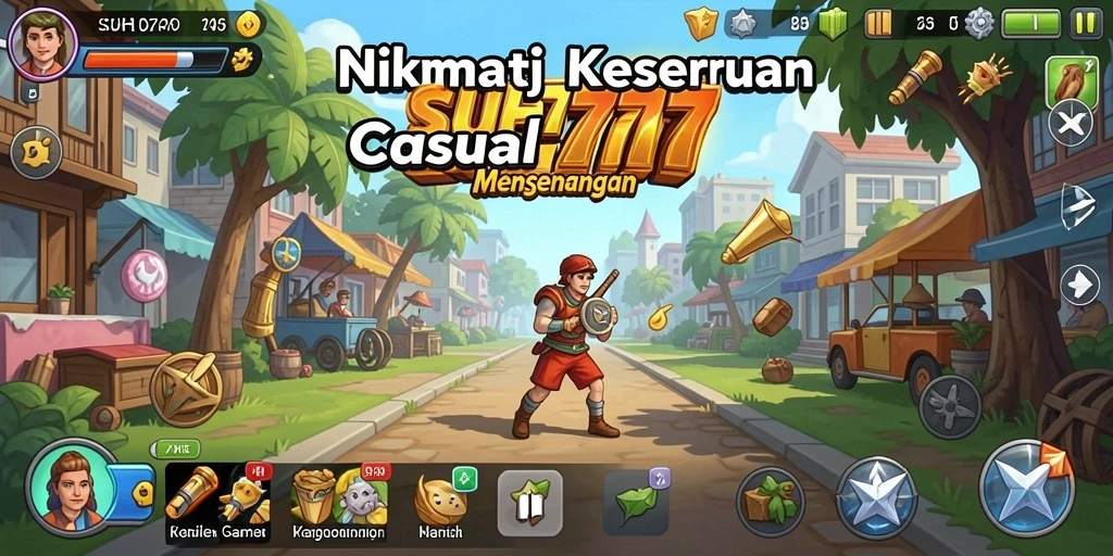 Screenshot gameplay <strong>Suhu777</strong> menampilkan aksi seru dalam permainan Casual.